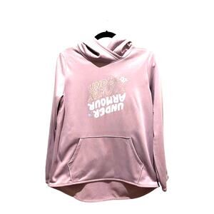 Under Armour Fleece‎ Graphic Hoodie/Pullover Youth Girls XL